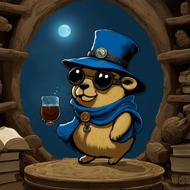 Go Blue Gopher in Discworld