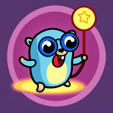 Go Blue Gopher as Active Energy Gopher