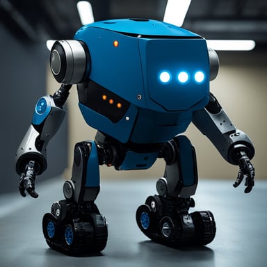 Go Blue Gopher is a highly advanced AI robot.