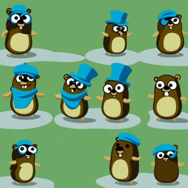 Go Blue Gopher as Monty Python Gopher