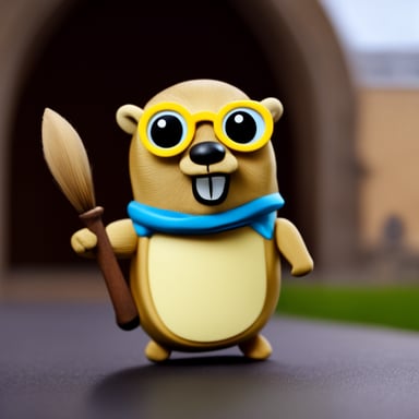 Go Blue Gopher as Monty Python Gopher