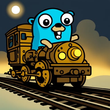 Go Blue Gopher in Hell Train
