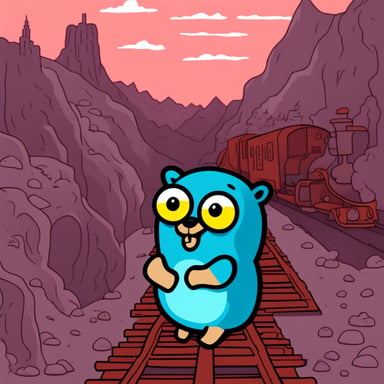 Go Blue Gopher in Hell Train