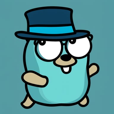 Go Blue Gopher as Netfilter Metrics Gopher