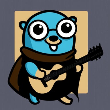 Go Blue Gopher as Netfilter Metrics Gopher