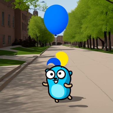 Go blue gopher, thank you.