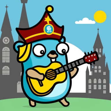 Go Blue Gopher as Kremlin Gopher