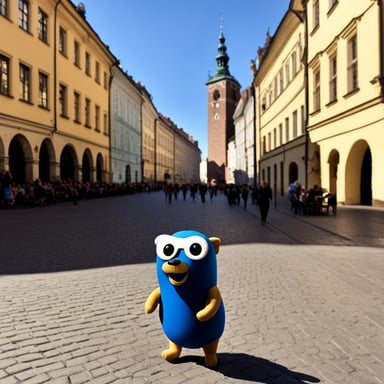 Go Blue Gopher explores IT in Krakow, Poland, while enjoying the local beer.