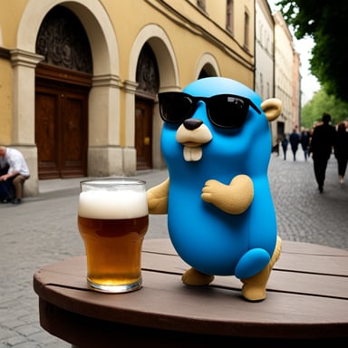 Go Blue Gopher explores IT in Krakow, Poland, while enjoying the local beer.