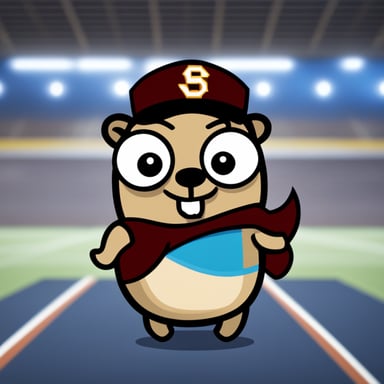 Go Blue Gopher attended a workshop designed to enhance its mascot skills and team spirit.