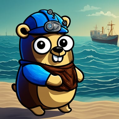 Go Blue Gopher is deploying a Kubernetes service for a Go application.