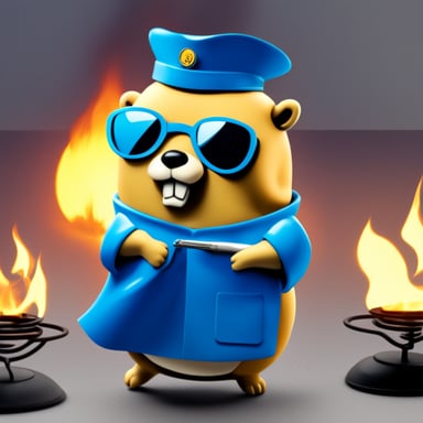 Go Blue Gopher faced the challenge of dealing with burning servers.