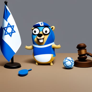Go Blue Gopher as Israeli