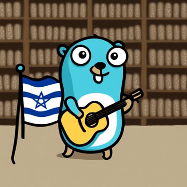 Go Blue Gopher as Israeli