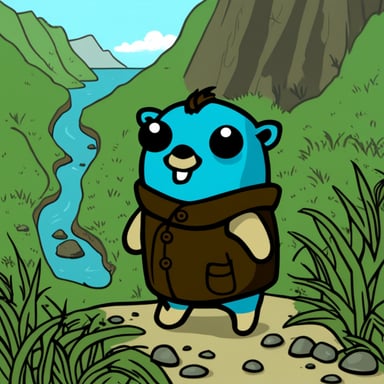 New Zealand Go Blue Gopher