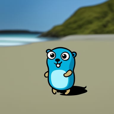 New Zealand Go Blue Gopher