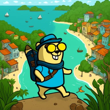 Go Blue Gopher's Adventures in Brazil