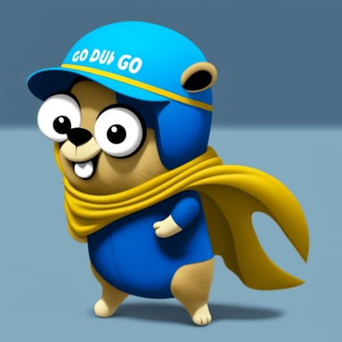 Go Blue Gopher in Iran.
