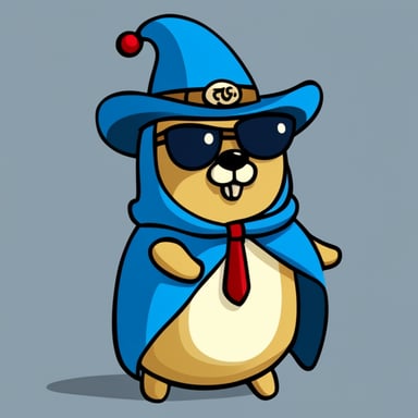 Go Blue Gopher as a Traditional Turkish Gopher