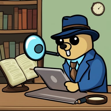 Investigative go blue gopher detective