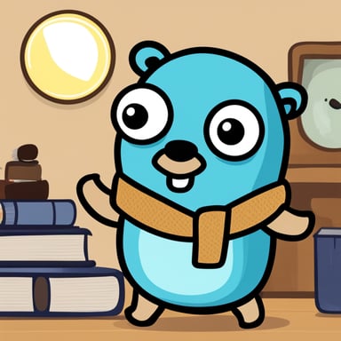 Investigative go blue gopher detective