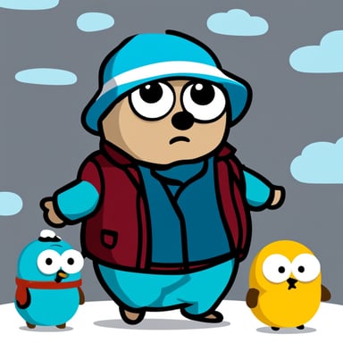 Go Blue Gopher as Cartman in South Park