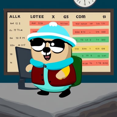 Go Blue Gopher as Cartman in South Park