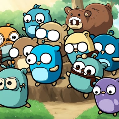 Anime like Go Blue Gopher, keeping Attack on Titans in mind, please.