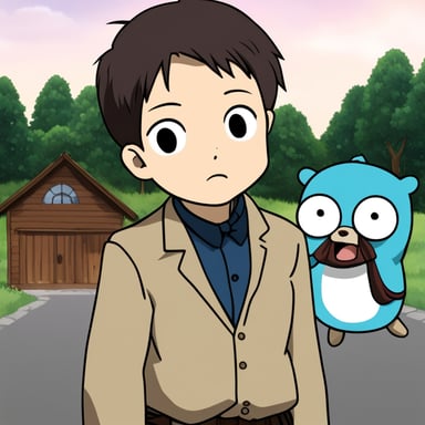 Anime like Go Blue Gopher, keeping Attack on Titans in mind, please.