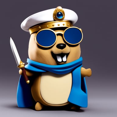 Go blue gopher as Paladin gopher