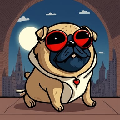 Go Blue Gopher as Vilnius Pug
