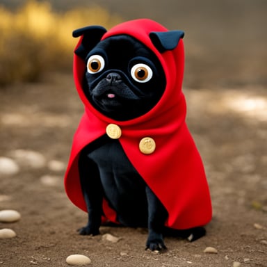 Go Blue Gopher as Lady Pug named Livi.