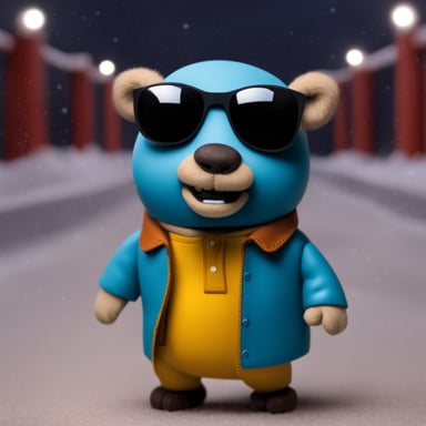 Go Blue Gopher as Jack Nicholson in The Shining movie scene 'Hey Johnny.'