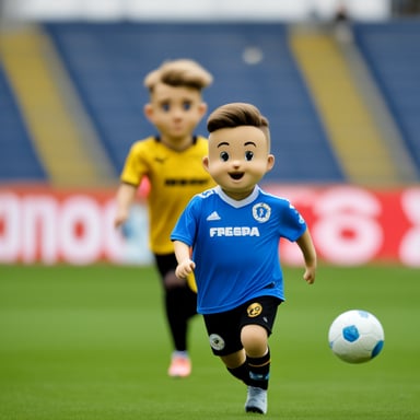 Go Blue Gopher in Dynamo Dresden jersey