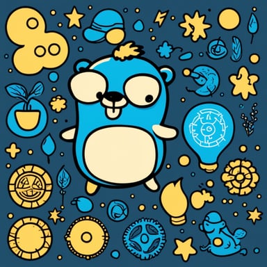 Make a Go Blue Gopher with Swedish icons.