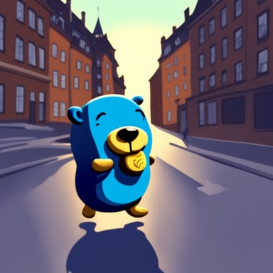 Go Blue Gopher in Stockholm.