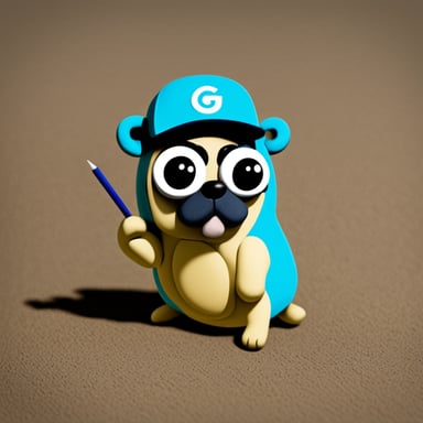 Go Blue Gopher as Gopher Pug