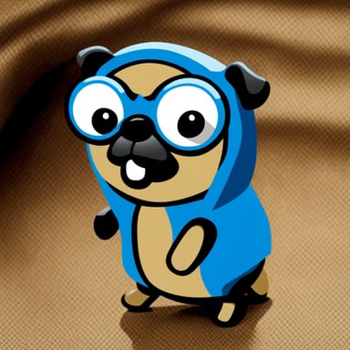Go Blue Gopher as Gopher Pug
