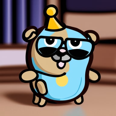 Go Blue Gopher as Gopher Pug