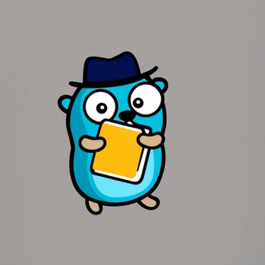 Go Blue Gopher, which has the shape of a book.