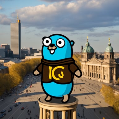 Go Blue Gopher in Berlin