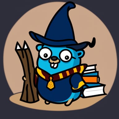 Go Blue Gopher as Harry Potter