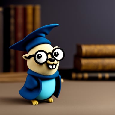 Go Blue Gopher as Harry Potter