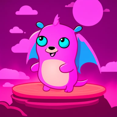 Go Blue Gopher as Pink Lord of Dragons