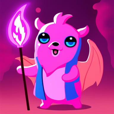 Go Blue Gopher as Pink Lord of Dragons