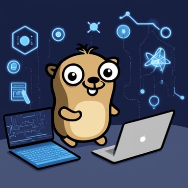 The Go Blue Gopher programming initiative aims to introduce innovative coding projects, focusing on the development skills of Go Blue Gopher.