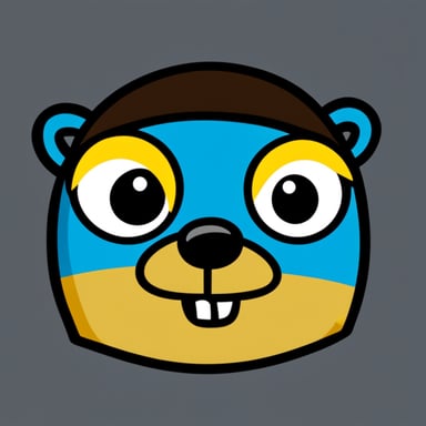 Go Blue Gopher as The Mask.