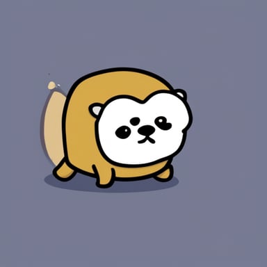Go Blue Gopher that looks like Reddit Snoo.