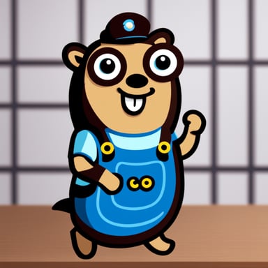 Happy Go Blue Gopher as a HelloFresh developer