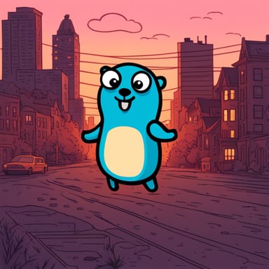 In the town, the Go Blue Gopher became a beloved figure.